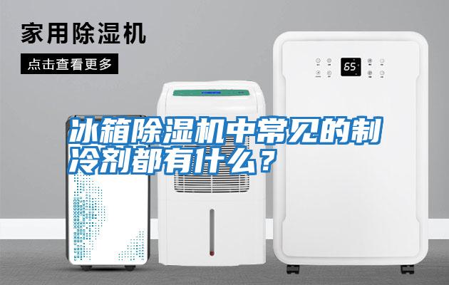 冰箱除濕機中常見(jiàn)的制冷劑都有什么？