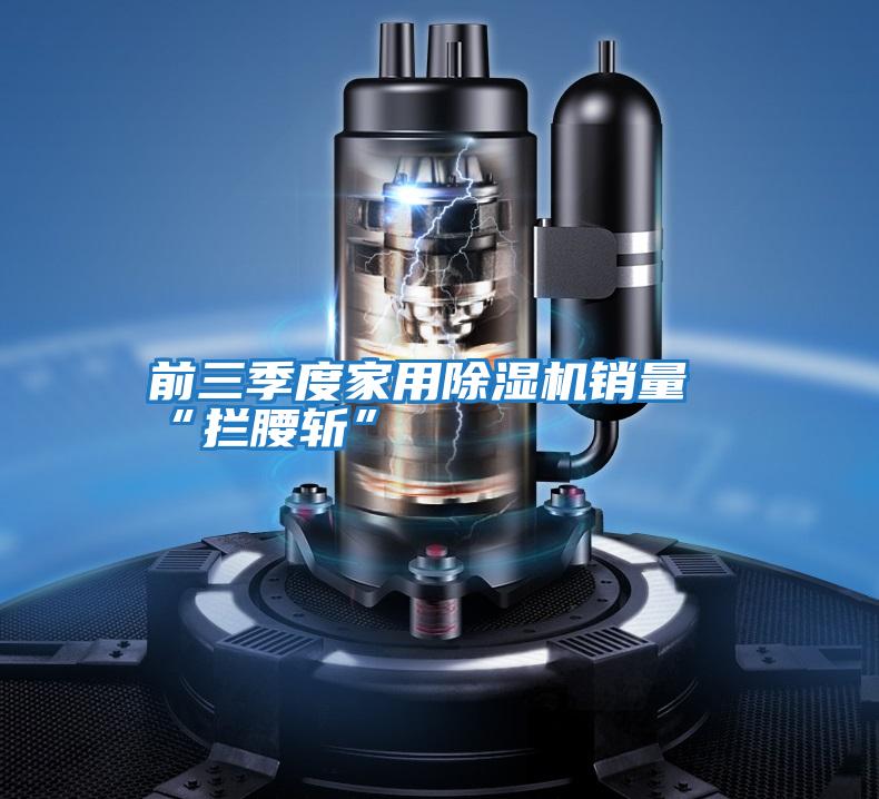 前三季度家用除濕機銷(xiāo)量“攔腰斬”