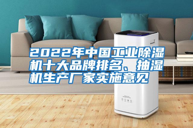 2022年中國工業(yè)除濕機十大品牌排名、抽濕機生產(chǎn)廠(chǎng)家實(shí)施意見(jiàn)