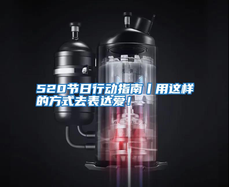 520節日行動(dòng)指南丨用這樣的方式去表達愛(ài)！