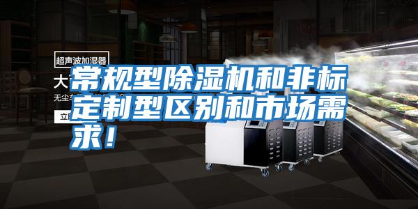 常規型除濕機和非標定制型區別和市場(chǎng)需求！