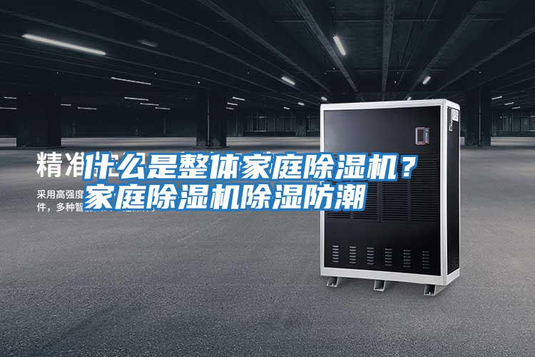什么是整體家庭除濕機？ 家庭除濕機除濕防潮