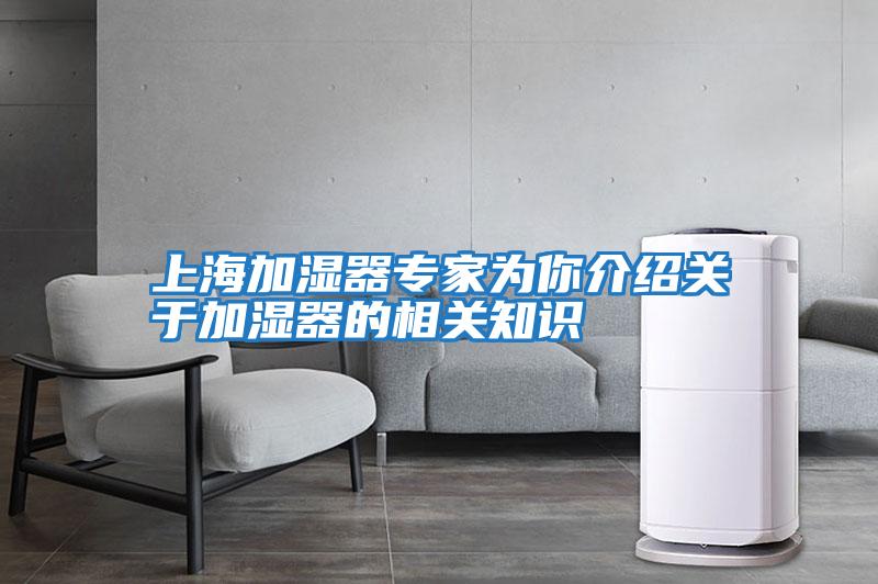 上海加濕器專(zhuān)家為你介紹關(guān)于加濕器的相關(guān)知識