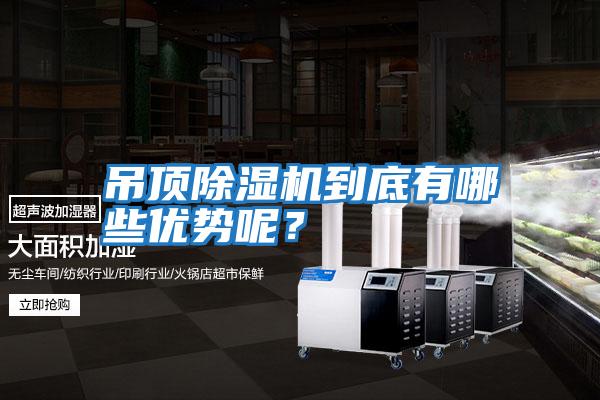 吊頂除濕機到底有哪些優(yōu)勢呢？