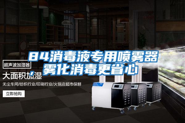 84消毒液專(zhuān)用噴霧器，霧化消毒更省心