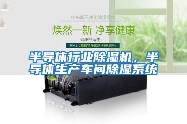 半導體行業(yè)除濕機，半導體生產(chǎn)車(chē)間除濕系統