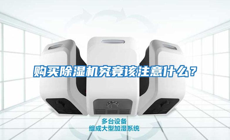 購買(mǎi)除濕機究竟該注意什么？
