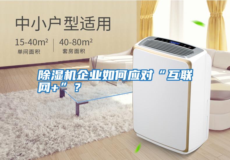 除濕機企業(yè)如何應對“互聯(lián)網(wǎng)+”？