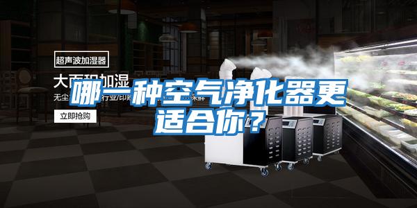 哪一種空氣凈化器更適合你？