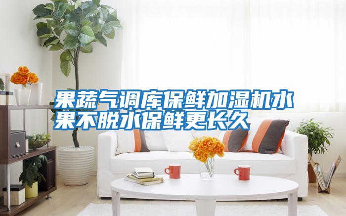 果蔬氣調庫保鮮加濕機水果不脫水保鮮更長(cháng)久
