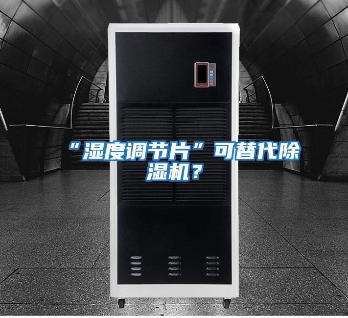 “濕度調節片”可替代除濕機？