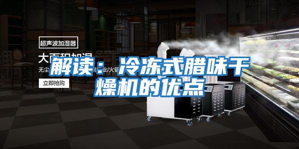解讀:冷凍式臘味干燥機的優(yōu)點(diǎn)