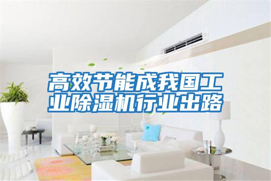 高效節能成我國工業(yè)除濕機行業(yè)出路