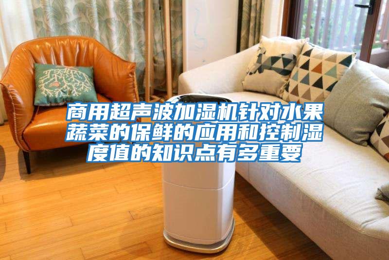 商用超聲波加濕機針對水果蔬菜的保鮮的應用和控制濕度值的知識點(diǎn)有多重要