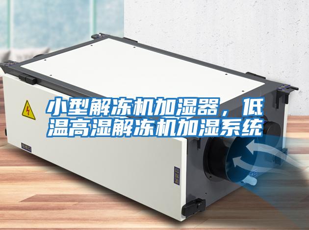 小型解凍機加濕器，低溫高濕解凍機加濕系統