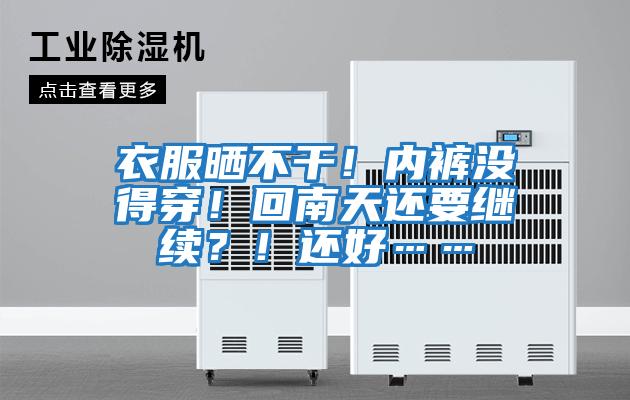 衣服曬不干！內褲沒(méi)得穿！回南天還要繼續？！還好……