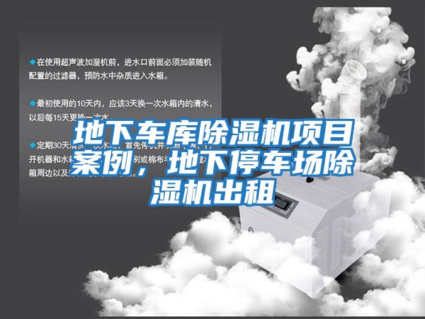 地下車(chē)庫除濕機項目案例，地下停車(chē)場(chǎng)除濕機出租