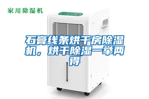 石膏線(xiàn)條烘干房除濕機，烘干除濕一舉兩得