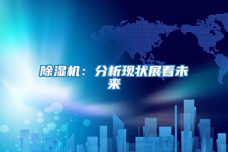 除濕機：分析現狀展看未來(lái)