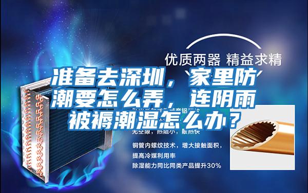 準備去深圳，家里防潮要怎么弄，連陰雨被褥潮濕怎么辦？