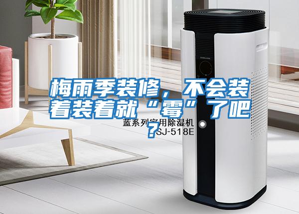 梅雨季裝修，不會(huì )裝著(zhù)裝著(zhù)就“霉”了吧？