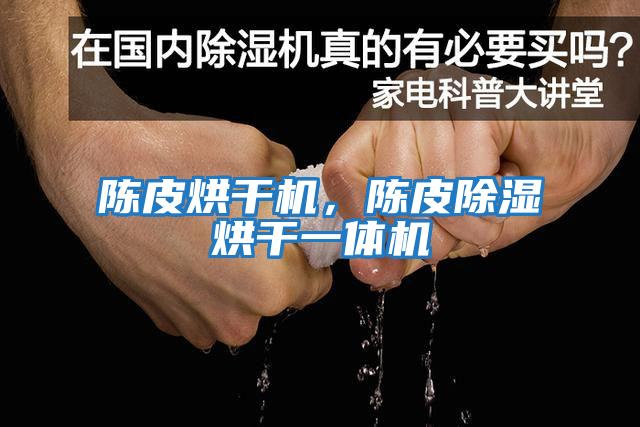 陳皮烘干機，陳皮除濕烘干一體機