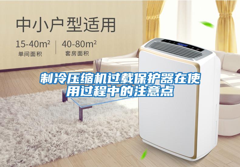 制冷壓縮機過(guò)載保護器在使用過(guò)程中的注意點(diǎn)