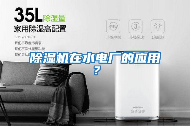 除濕機在水電廠(chǎng)的應用？