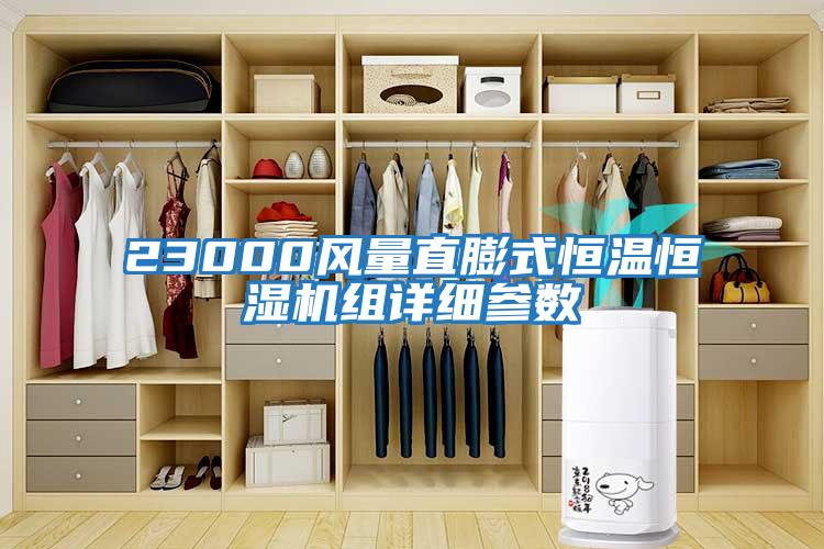 23000風(fēng)量直膨式恒溫恒濕機組詳細參數