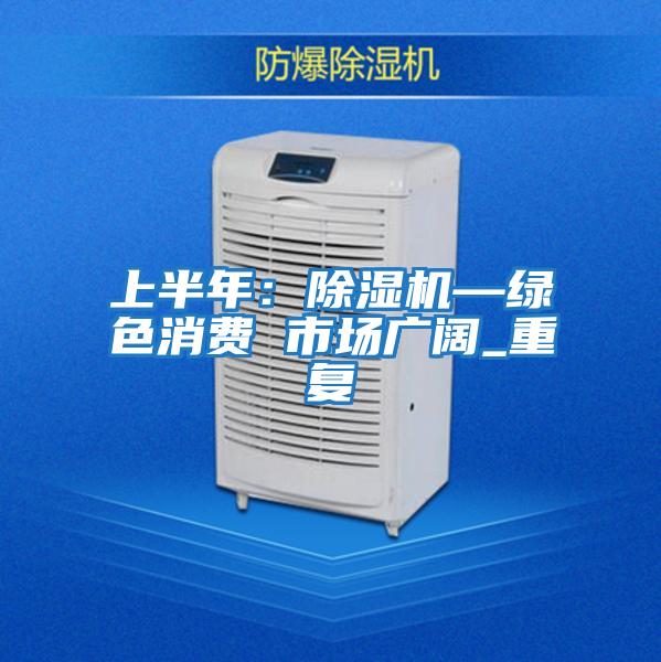 上半年：除濕機—綠色消費 市場(chǎng)廣闊_重復