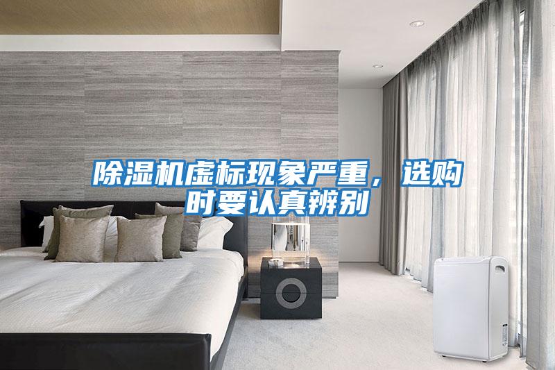 除濕機虛標現象嚴重，選購時(shí)要認真辨別