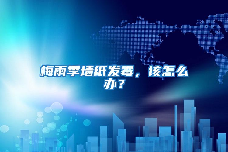 梅雨季墻紙發(fā)霉，該怎么辦？