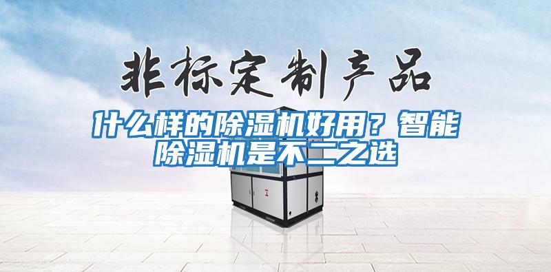 什么樣的除濕機好用？智能除濕機是不二之選
