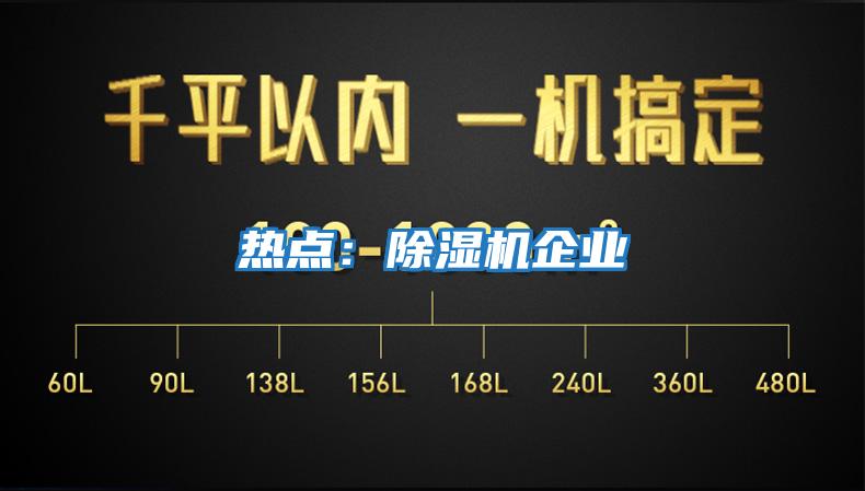 熱點(diǎn)：除濕機企業(yè)