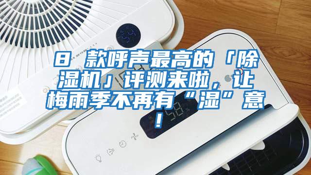 8 款呼聲最高的「除濕機」評測來(lái)啦，讓梅雨季不再有“濕”意！