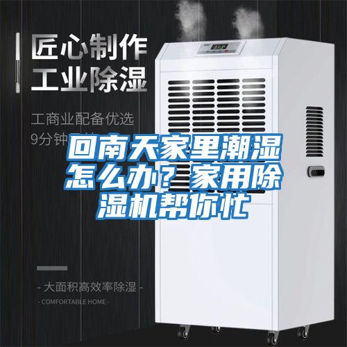 回南天家里潮濕怎么辦？家用除濕機幫你忙