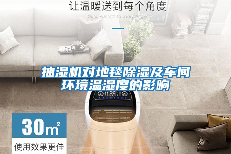 抽濕機對地毯除濕及車(chē)間環(huán)境溫濕度的影響