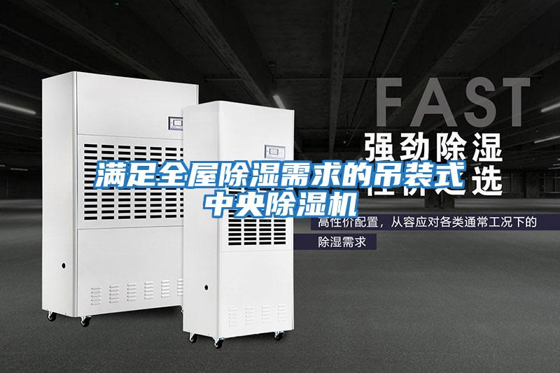 滿(mǎn)足全屋除濕需求的吊裝式中央除濕機