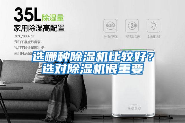 選哪種除濕機比較好？選對除濕機很重要