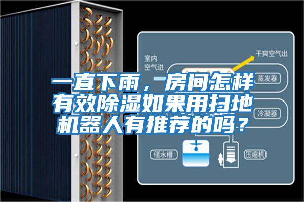 一直下雨，房間怎樣有效除濕如果用掃地機器人有推薦的嗎？