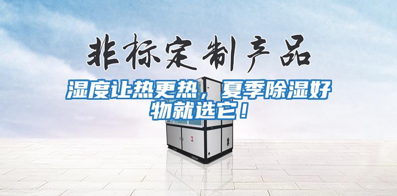 濕度讓熱更熱，夏季除濕好物就選它！