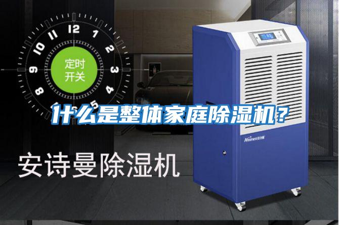 什么是整體家庭除濕機？