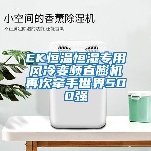 EK恒溫恒濕專(zhuān)用風(fēng)冷變頻直膨機再次牽手世界500強