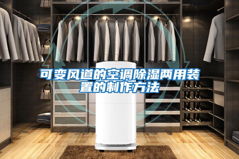 可變風(fēng)道的空調除濕兩用裝置的制作方法