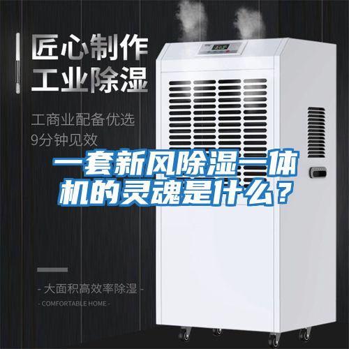一套新風(fēng)除濕一體機的靈魂是什么？