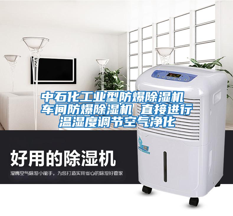 中石化工業(yè)型防爆除濕機 車(chē)間防爆除濕機 直接進(jìn)行溫濕度調節空氣凈化