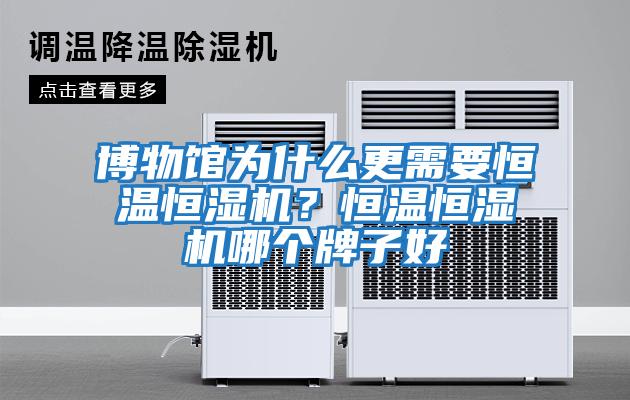 博物館為什么更需要恒溫恒濕機？恒溫恒濕機哪個(gè)牌子好