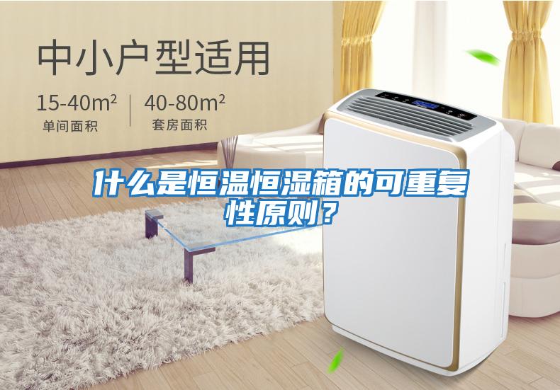 什么是恒溫恒濕箱的可重復性原則？