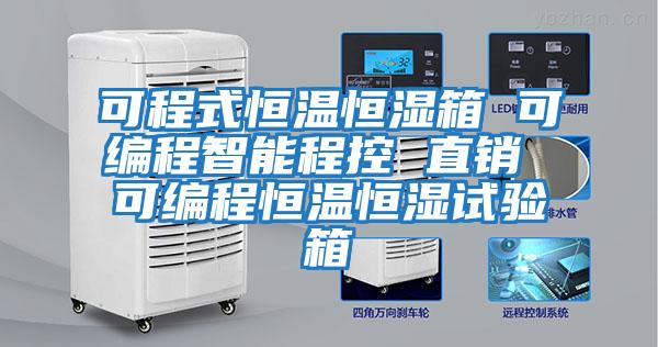 可程式恒溫恒濕箱 可編程智能程控 直銷(xiāo) 可編程恒溫恒濕試驗箱