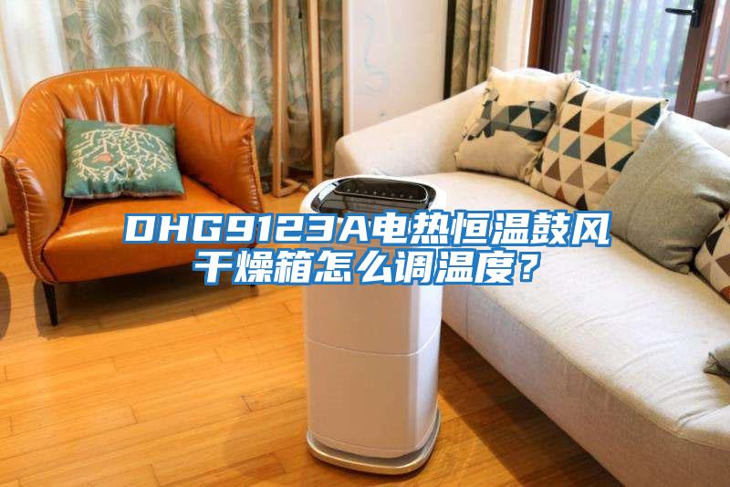 DHG9123A電熱恒溫鼓風(fēng)干燥箱怎么調溫度？